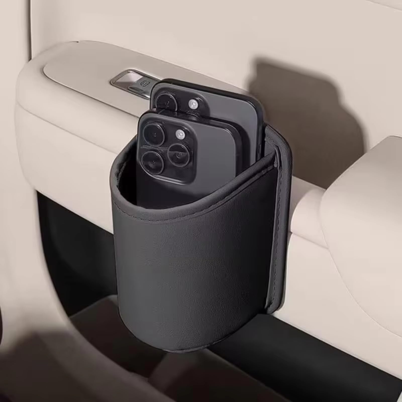 Portavasos De Automóviles Bolsa Almacenamiento Bebidas Automóvil