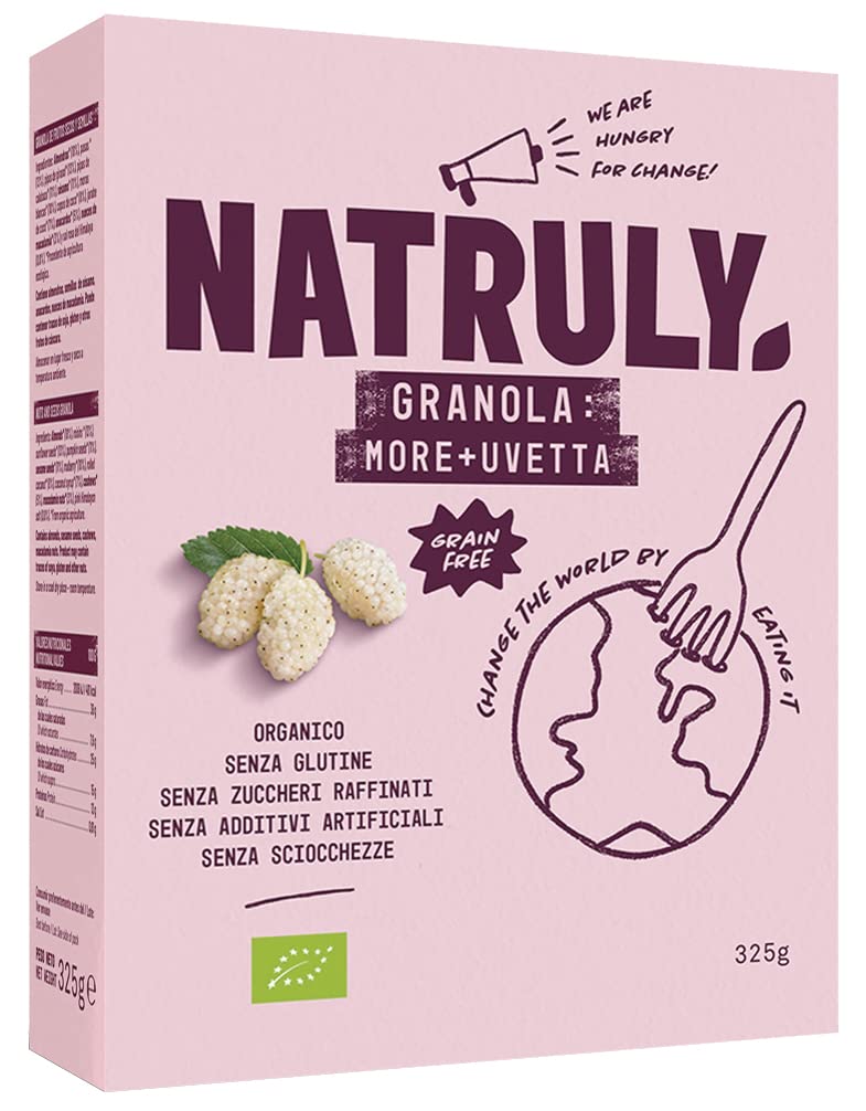 NOVA ENGEL Granola Orgánica Moras & Pasas 325 Gr