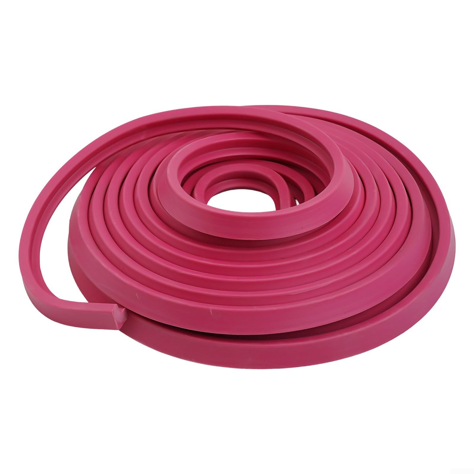 Tira de goma Tpr de 10 m para parachoques de mesa de billar, repuesto de cojín de billar rojo con diseño de corte para el hogar, sala de juegos y reparación de clubes (14 x 18 mm)