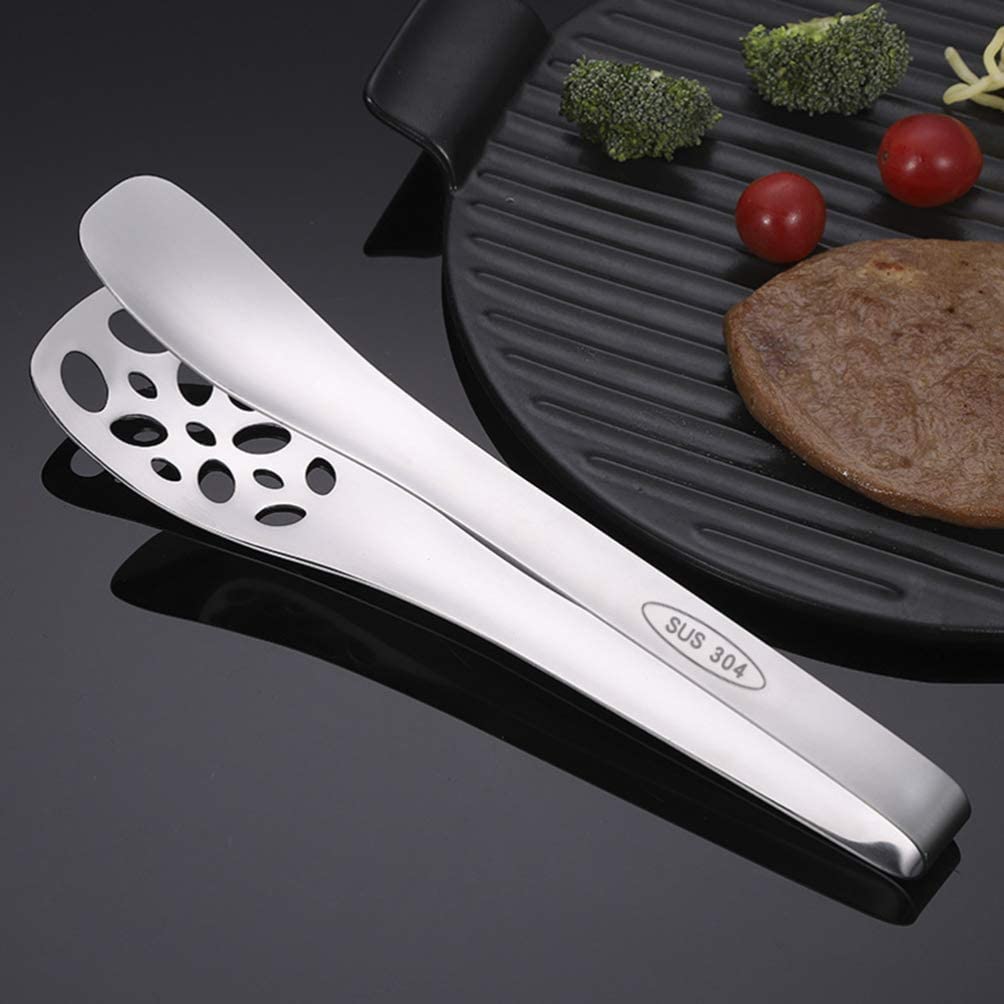 Pinzas de cocina, Pinzas de Buffet acero inoxidable for servir comida, cocinar, parrilla, ensalada, barbacoa