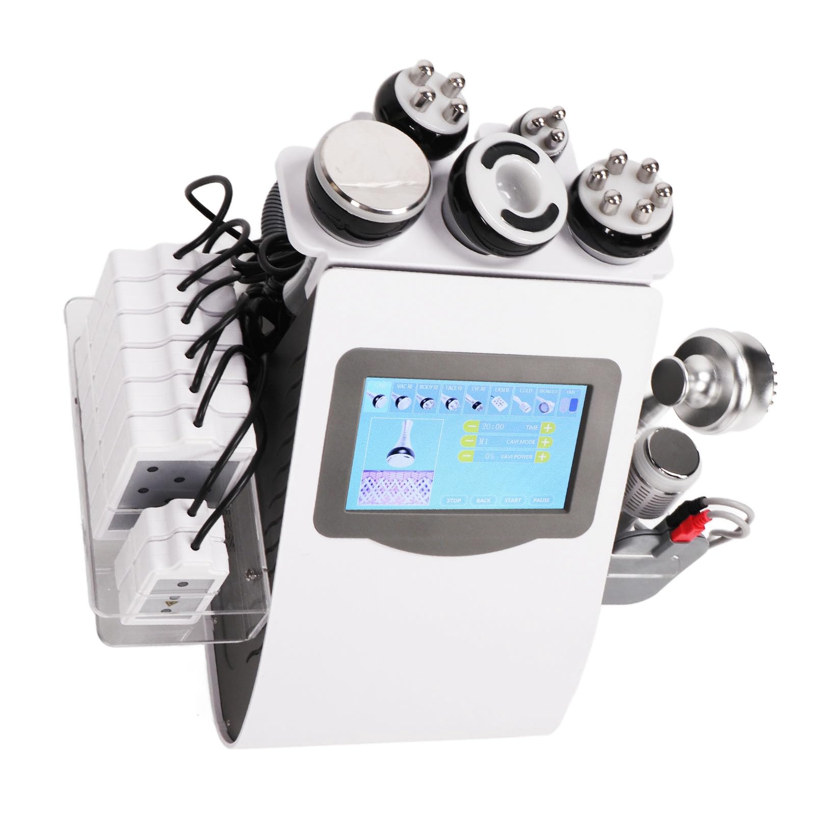 Máquina de Vacío Corporal, Dispositivo de Cavitación de Vacío RF 9 en 1 para Brazo (Enchufe europeo)