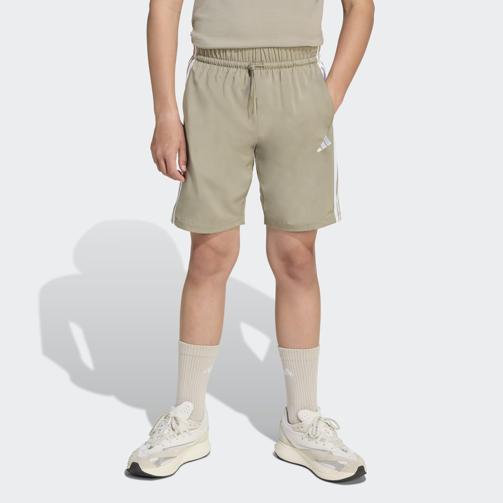 Adidas - Essentials Climacool Stripes, Pantaloncini Unisex - Bambini e Ragazzi