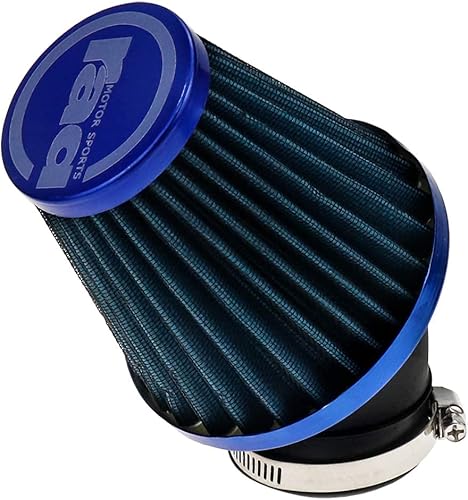 Sydien Filtro de aire universal de motocicleta reemplazable motocicleta modificada piezas para aumentar el flujo de aire en el motor, 42RAD con