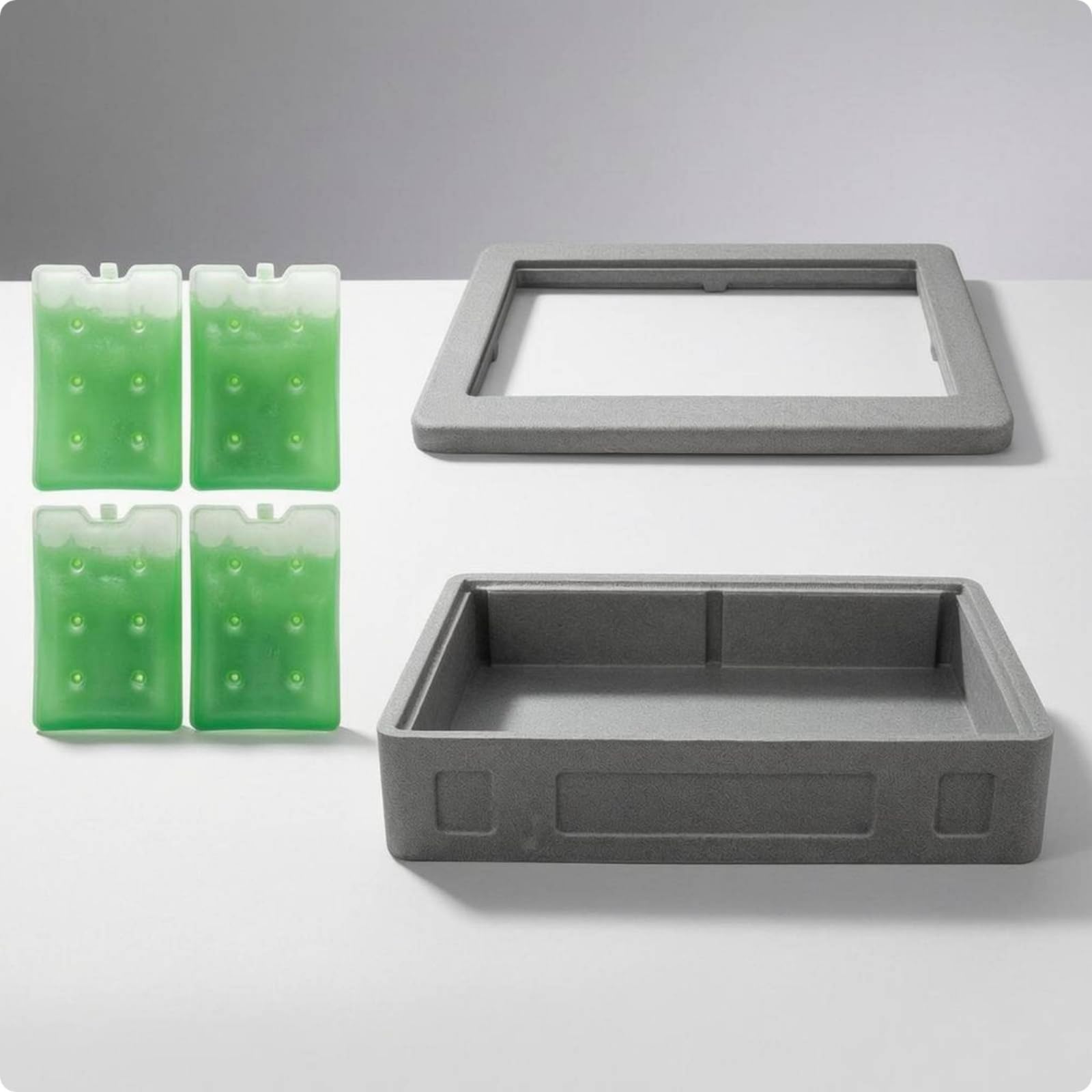 Baoblaze Contenedor Isotérmico Caja Térmica Portátil Recipiente Aislante Portador de Alimentos con Diseño Rectangular y Tapa Visible para Conservación Térmica, Naranja