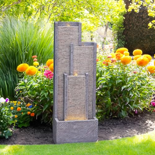 Serbilhome 2010 Water Fountain Outdoor Indoor Modern Cascading Floor thumb #1