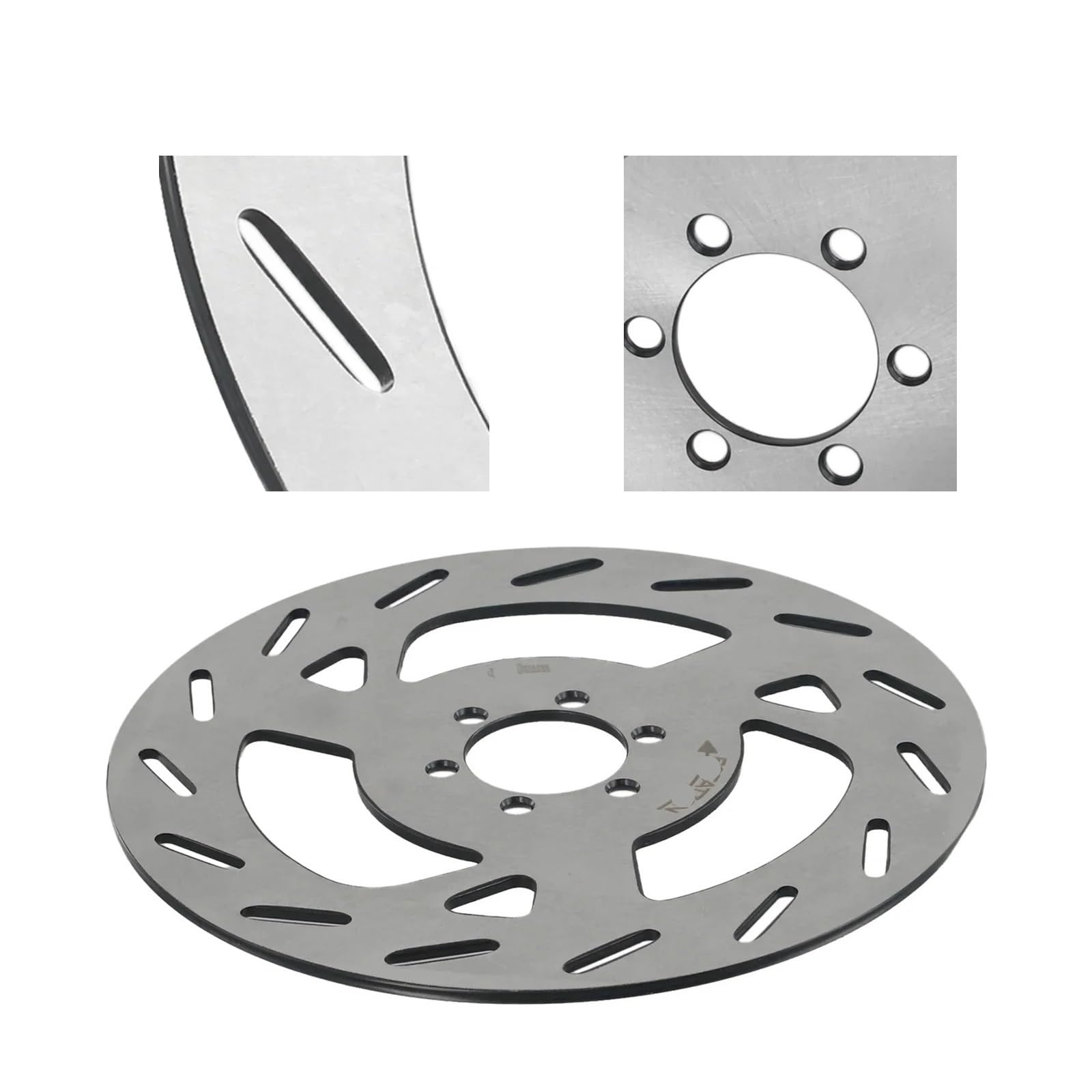 Rotore Disco Freno Accessori Moto Rotore Disco Freno Bicicletta Per Parti Addensate Freni Scooter Per 180/203MM 3MM 6