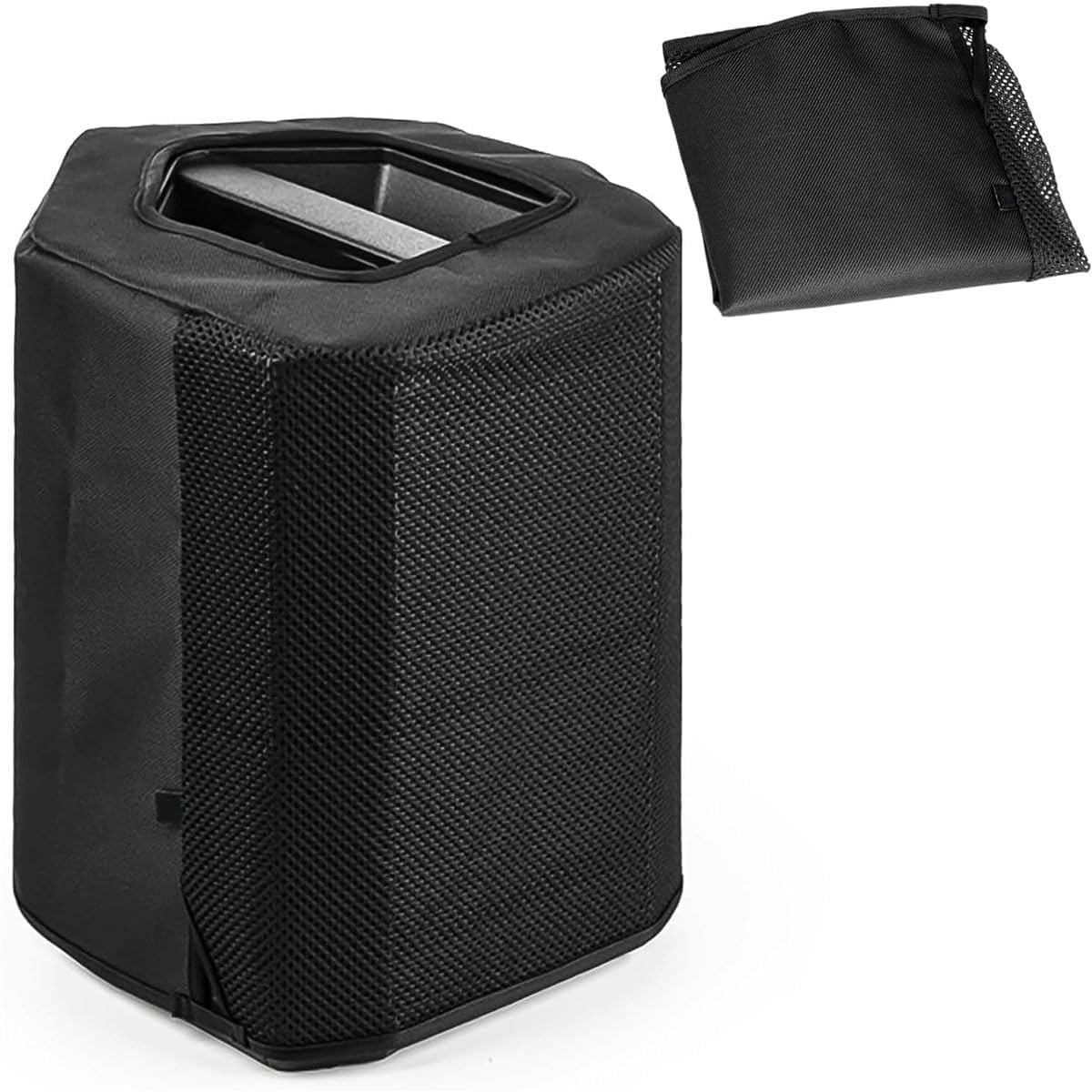 Housse de Protection Compatible avec Bose S1 Pro / S1 Pro+ Enceinte, Noir Etui Anti-poussière Sergé Nylon Couverture Audio