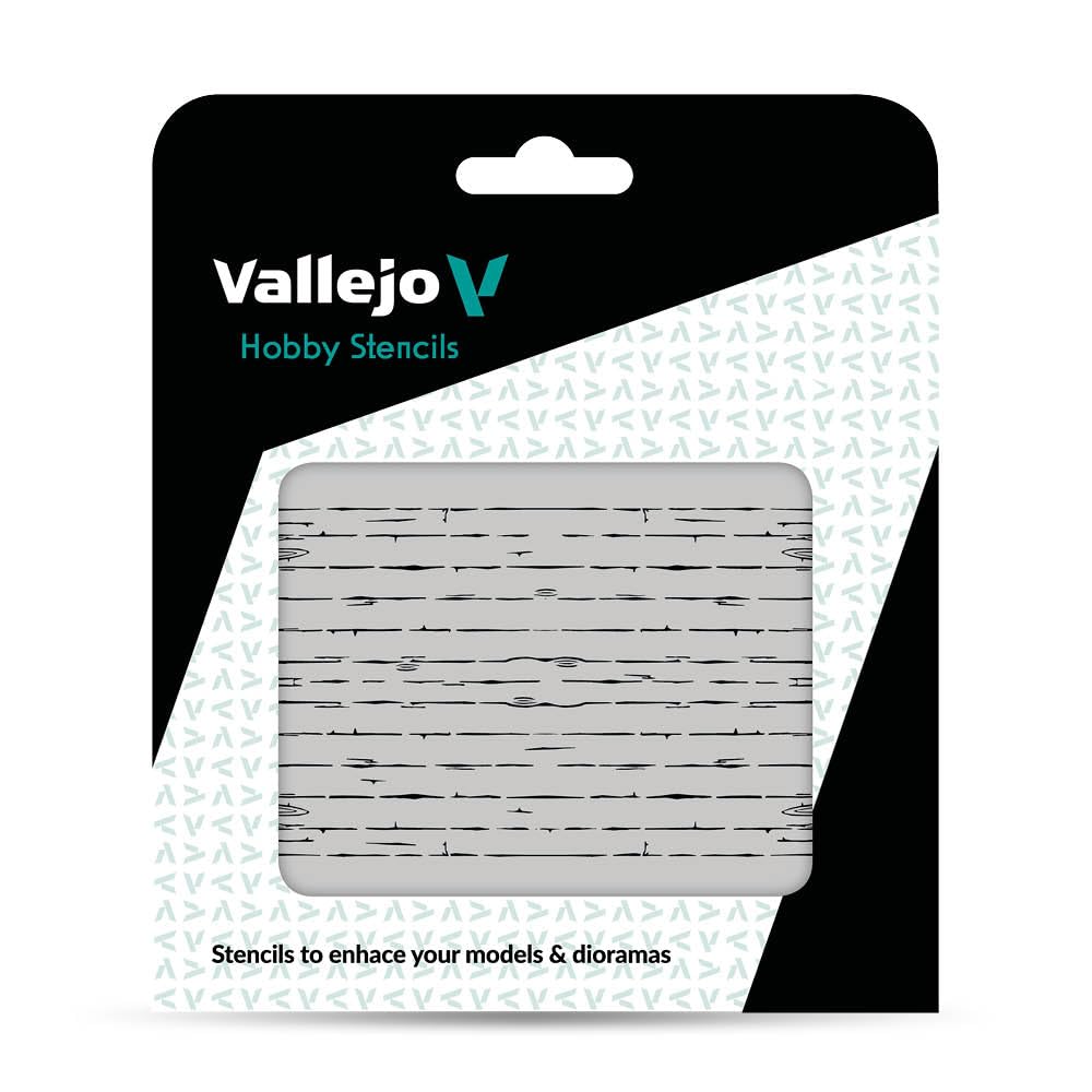 Vallejo AV Stencils - 1:35 Wood Texture No. 1