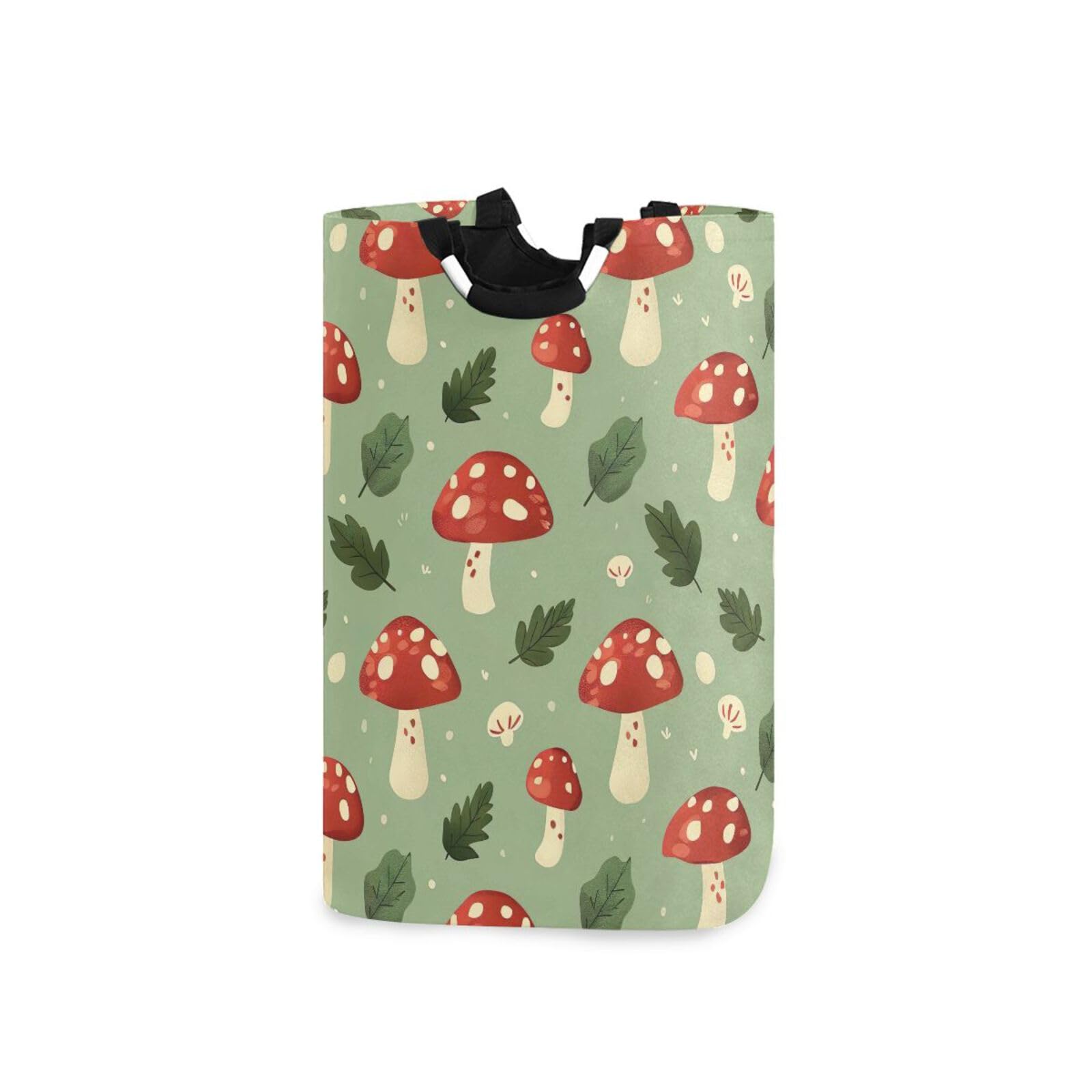 Jihqo Laundry Hamper Basket St Patrick's Clover Pattern Collapsible Nursery Storage Bin Waterproof Clothing Baskets for Home Bedroom Bathroom Washing Room