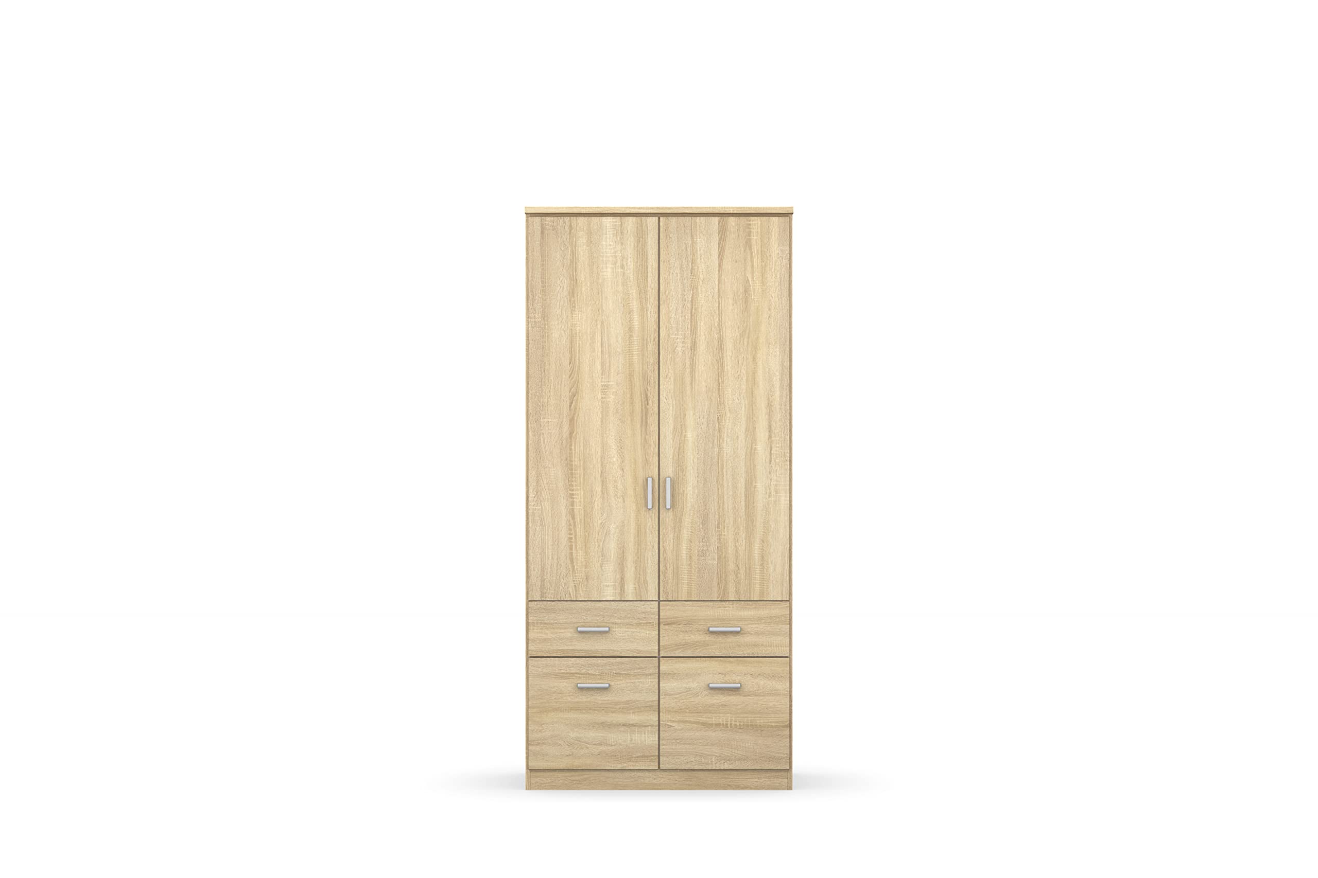 Rauch Möbel Bremen, Kleiderschrank, Farbe Eiche Sonoma, Breite 91 cm