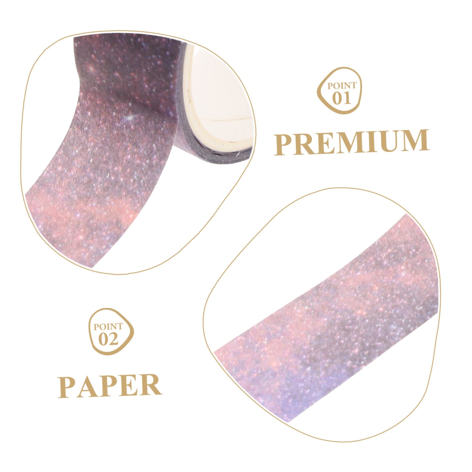 STOBOK 3 Sets Einzigartige Geschenkaufkleber Washi Tapes Für Scrapbooking Dekoratives Und Basteln 19 Rollen * 3