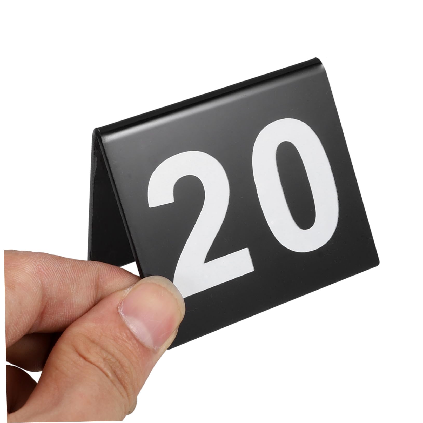 20 Stück Förmige Tischnummern aus Acryl für Hochzeiten und Veranstaltungen Doppelseitige Tischkarten Stabil und Platzsparend für Empfänge und Feiern