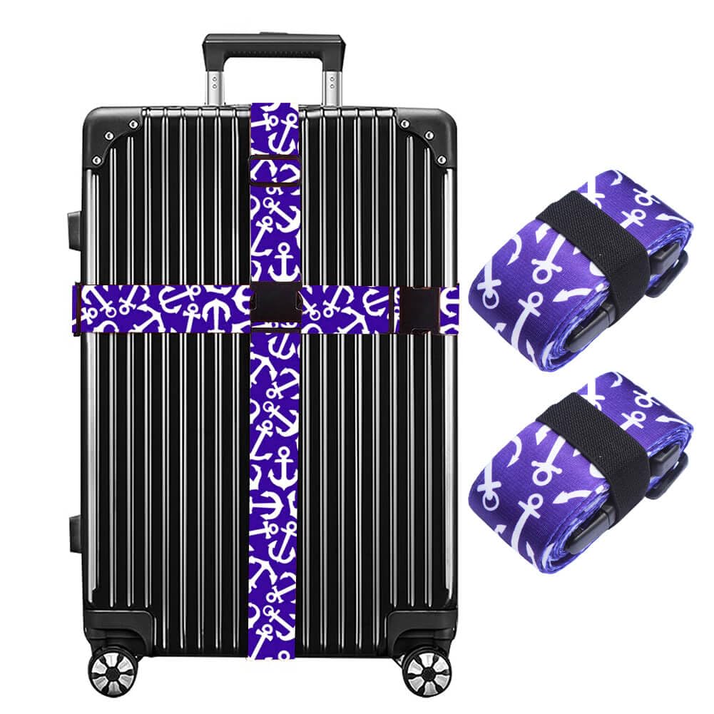 XioioiX Luggage Straps for Suitcases TSA Approved Easy Pack Organized Suitcase Strap, Luggage Strap, Luggage Belt Strap, Bag Straps for Luggage.