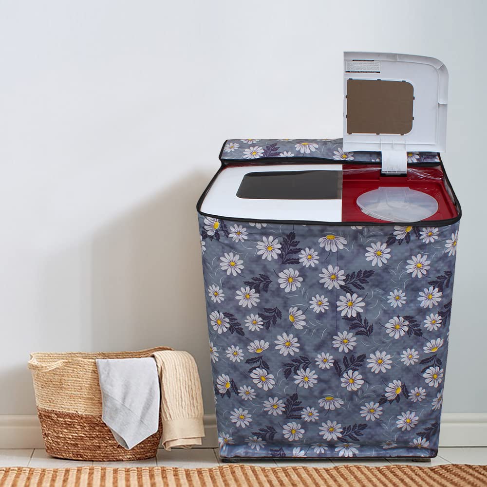 DREAM CARE Printed Washing Machine Cover for Semi Automatic Top Load Videocon Zaara Grande 7.5 kg