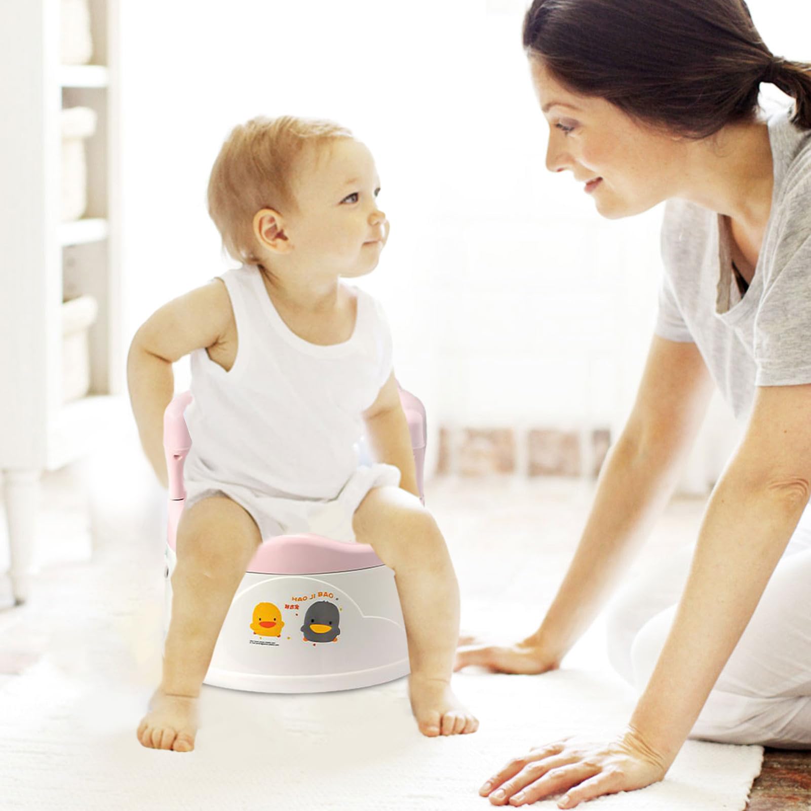 Inodoro de entrenamiento para ir al baño | Silla de viaje para ir al baño | de entrenamiento infantil | Orinal de viaje portátil, inodoro de entrenamiento desmontable para niños pequeños,