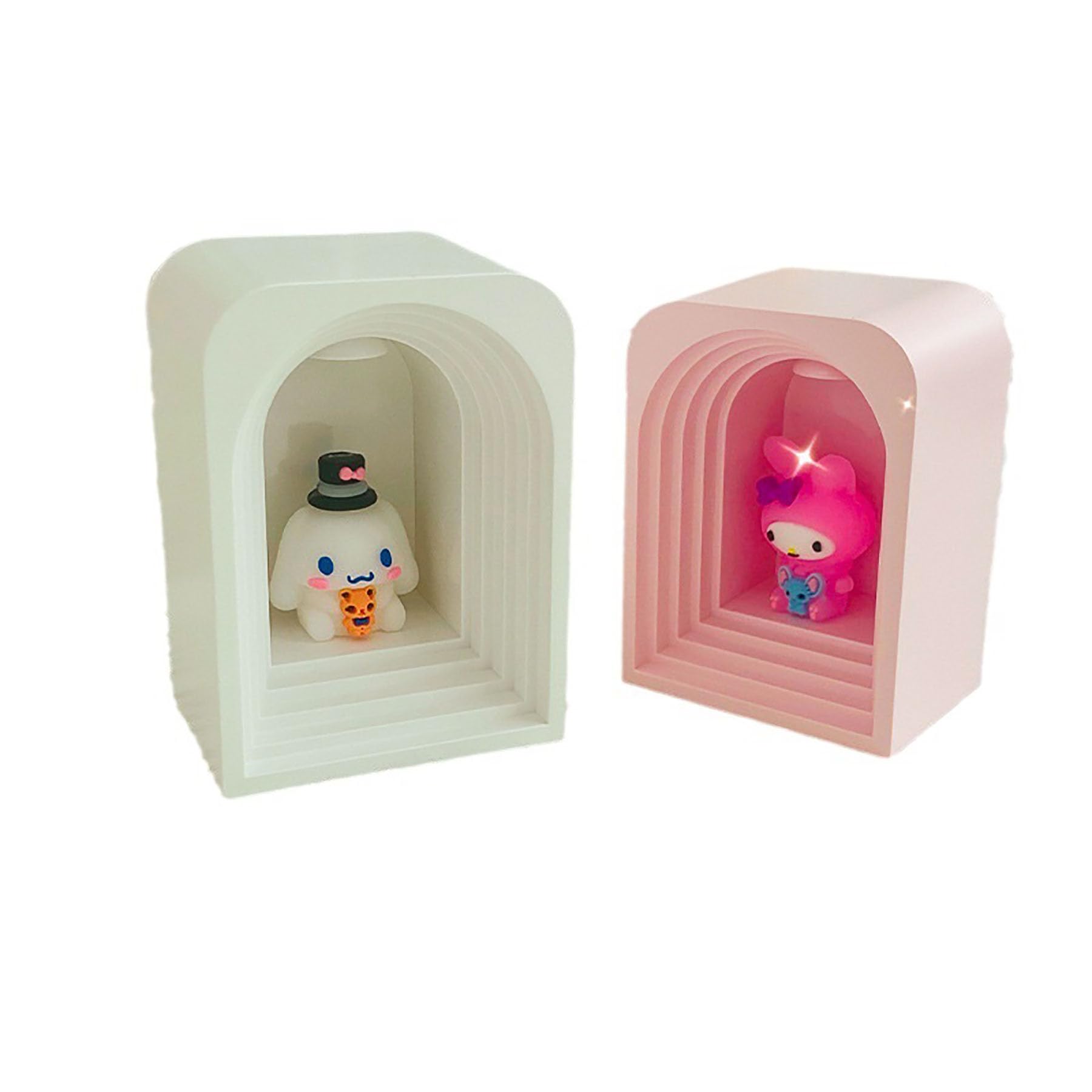 Delightful Decor Dome Lamp with cat (Kurumi) Shaped figuer Inside it Kids lamp Disk lamp Cute lamp 2