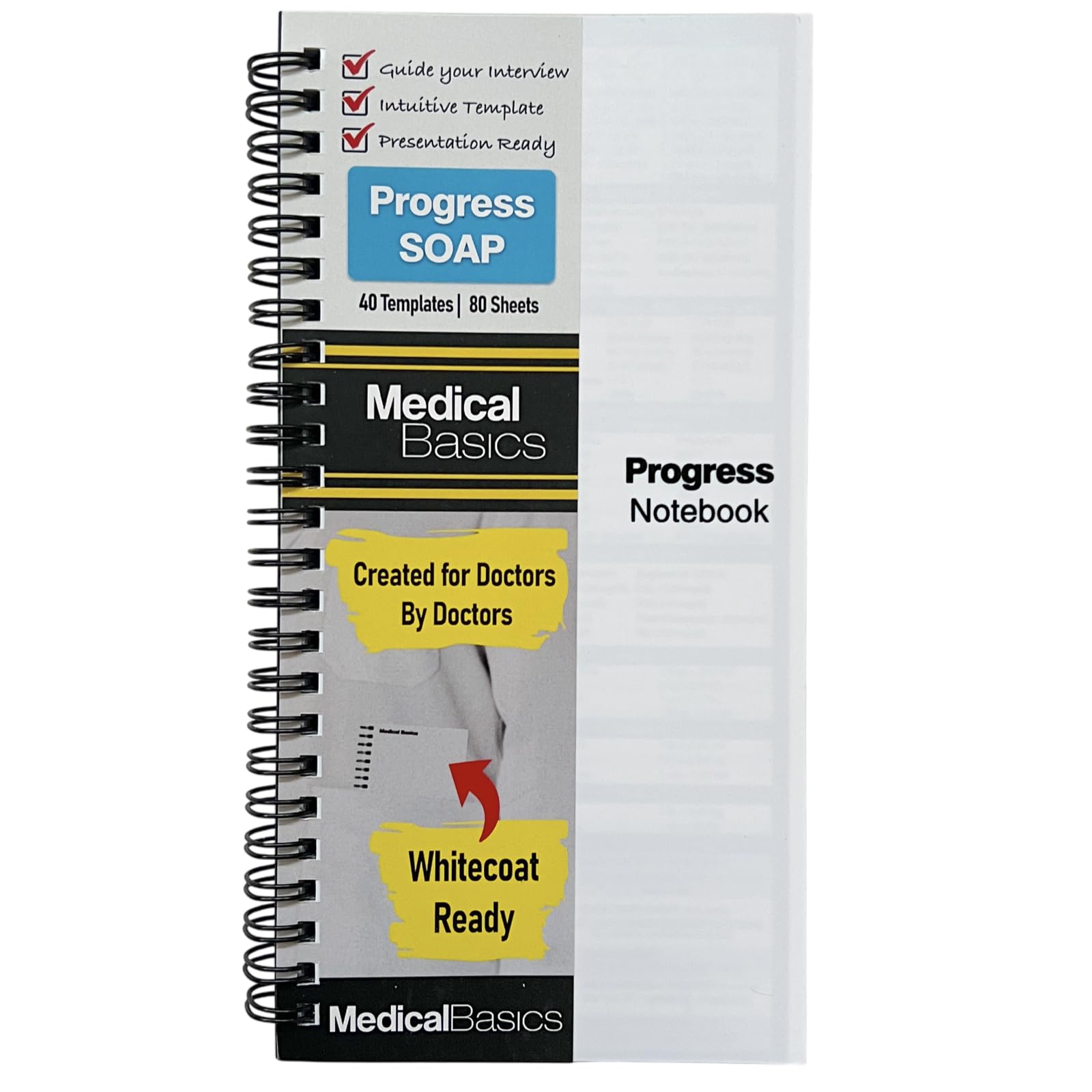 Photo 1 of Medical Basics SOAP Progress Note Tall Notebook