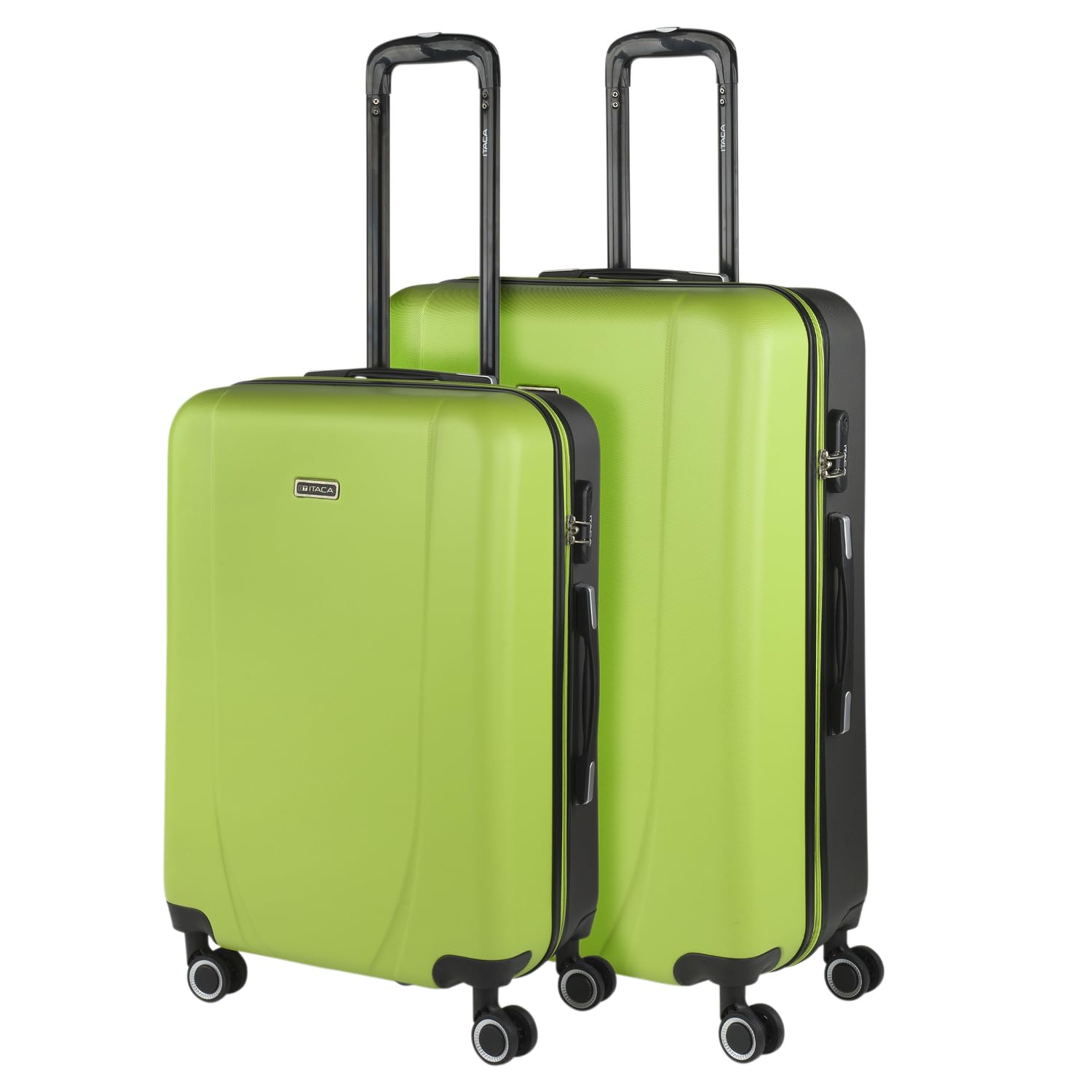 ITACA - Maleta de Cabina 55x40x20 - Maletas De Viaje Cabina Rígidas Trolley con 4 Ruedas Dobles para Avion Ligera Equipaje De Mano Candado de Combinación. Compatible Ryanair, Verde Menta — view 22