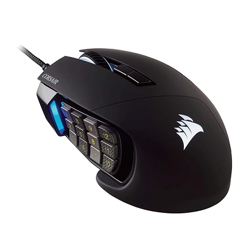 Corsair Scimitar Pro RGB - MMO Gaming Mouse - 16,000