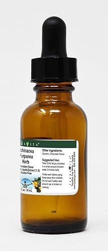 Miniatura 2 de TerraVita Echinacea Purpurea Herb Glicerite Extracto Líquido (15) - Sabor Chocolate (1 oz, ZIN 522420)