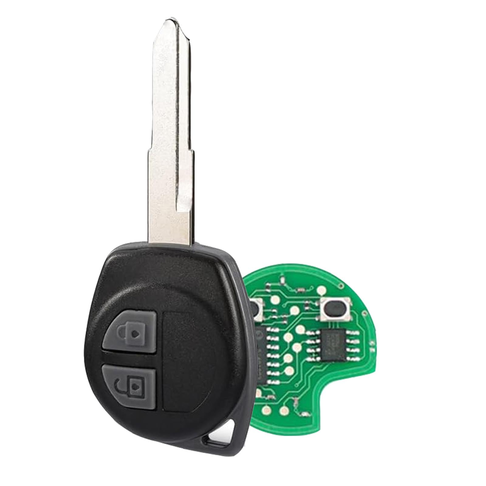 433MHZ FSK Remote Key Fob - Uncut Blade for Suzuki Grand Vitara / SX4 / Swift - Replacement Key