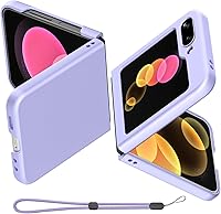 Vista 61 de AICase para Samsung Galaxy Z Flip 7 Funda Transparente con Anillo, [Anti-Amarilleo] Funda Ultradelgada de Ajuste Estrecho de PC Duro Transparente