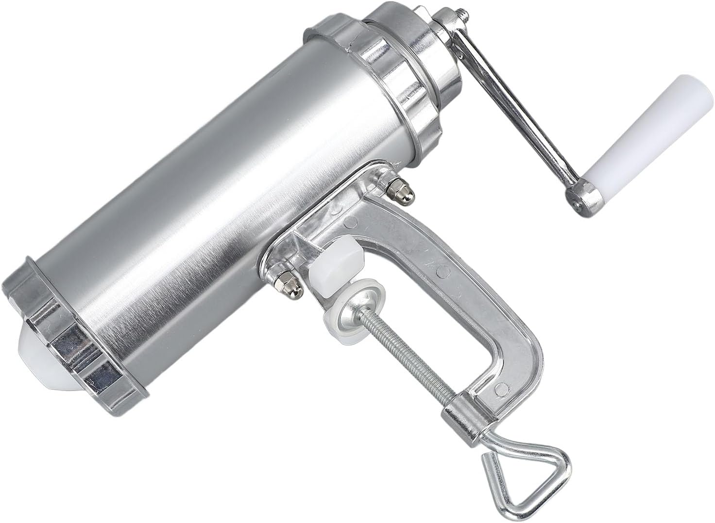 Sausage Stuffer Aluminum Sausage Maker 11.4in Simple Operation Durable Home Kitchen Tool - Efficient Filling, Adjustable Flavor, Easy Sausage Making for Beginners and Enthusiasts