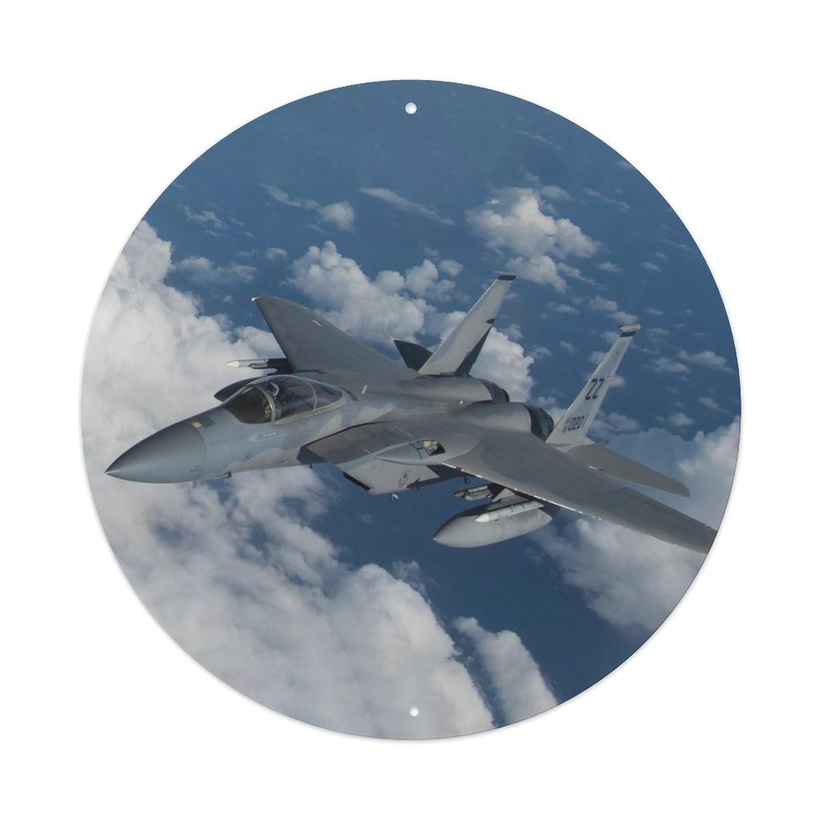 F-15 Eagle Fighter Jet Military Aviation Classic Metal Tin Sign
