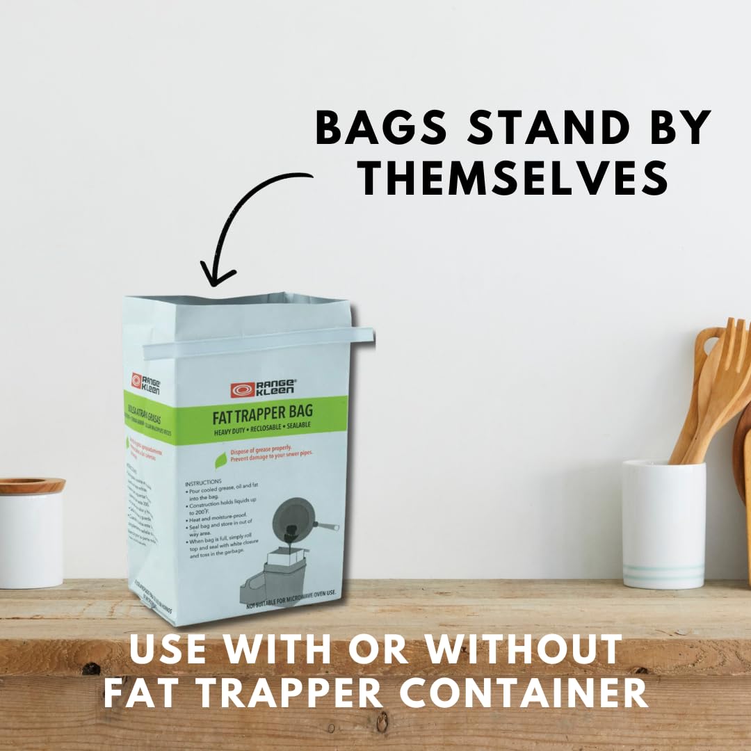 Amazon.com: Range Kleen Fat Trapper Refill Bags 10-pk. : Health