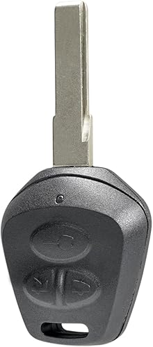 Miniatura 5 de TOP-VIGOR Carcasa de repuesto para llave de automóvil con control remoto sin llave, 3 botones, compatible con Porsche Cayenne 911 996 Boxster S 986