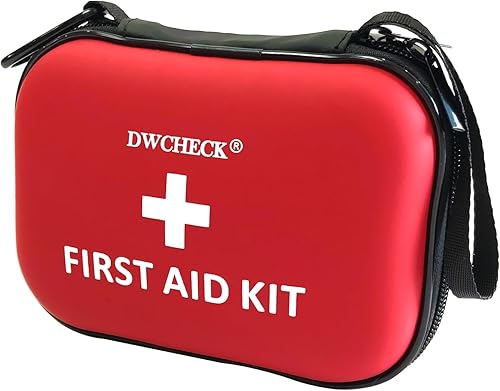 Miniatura 1 de Mini kit de primeros auxilios de 160 piezas, compacto e impermeable, kit médico de emergencia pequeño para viajes, automóvil, hogar, oficina,