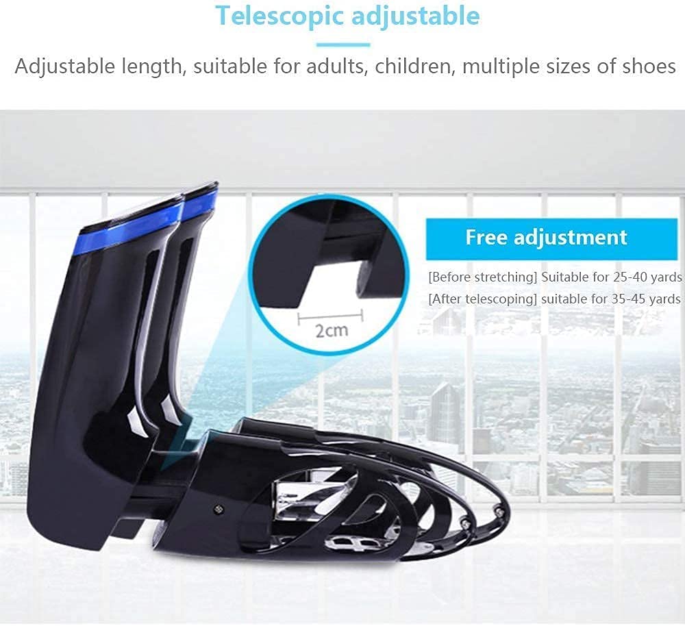 Asciuga Scarpe Scalda Scarponi Elettrico, Guanti Portatili retrattili Riscaldatore per Calzature, con Timer e Deodorante L'asciugatura del Deodorante all'ozono previene odori e batteri