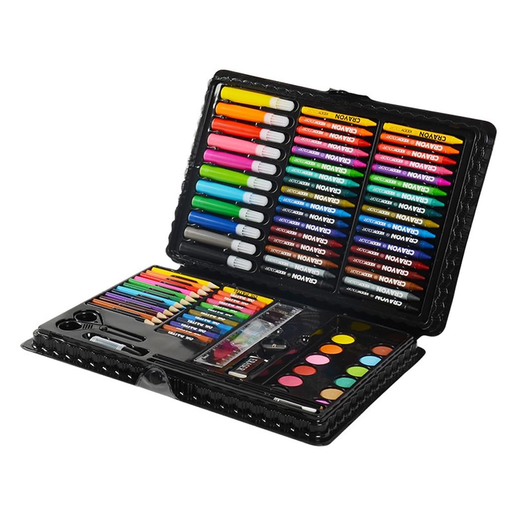 Ensemble de papeterie, outils de peinture, fournitures d'apprentissage artistique, coffret cadeau stylo aquarelle, cadeau d'ouverture