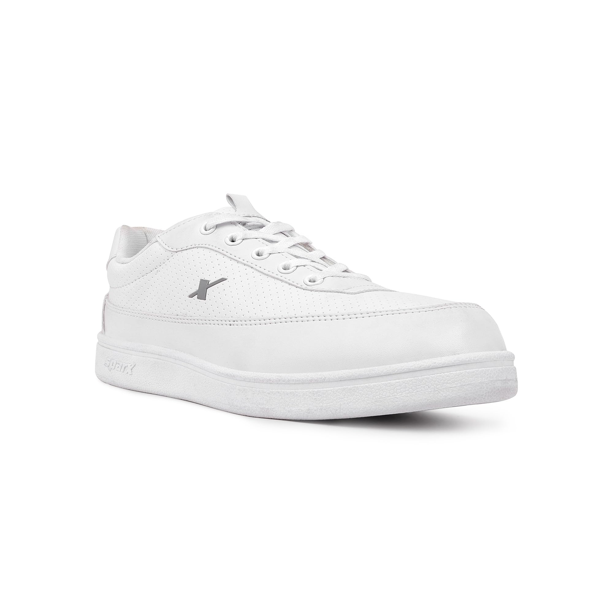 Sparx Men's White Grey Sneaker – SM-734, Light‑Weight Comfort
