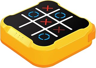 BEBESIRI Tic Tac Toe Bolt Game, 3-in-1 Handheld Puzzle Console for Memory & Education, Portable Travel Board Games for Kid...