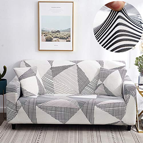 Housse de canapé extensible 3 places élastique tout compris couleur10 - 2