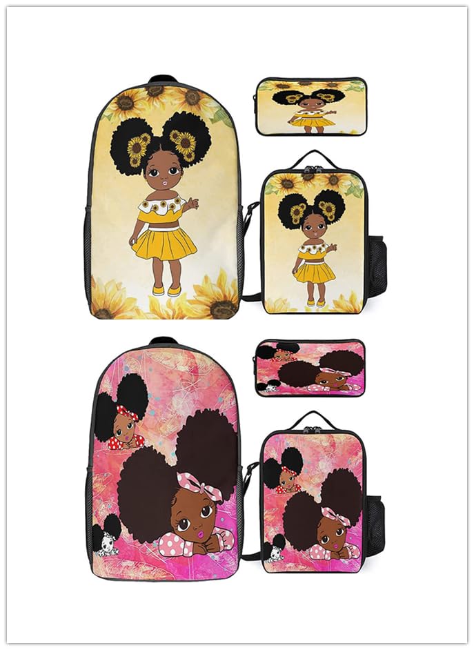 Stylish 3-Piece Backpack Set Daily & Travel Essentials with Lunch, Storage & Travel Bags2