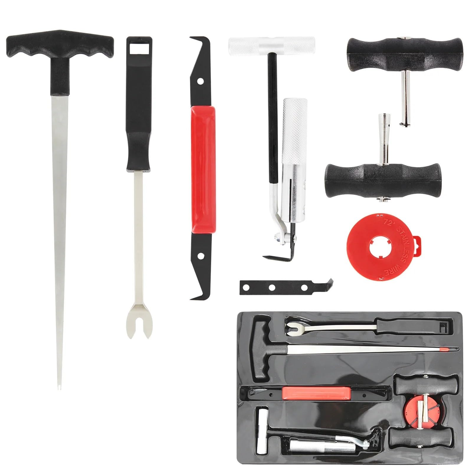 Kit de 7 Herramientas Profesionales for Quitar Parabrisas Coche, reparación for Cristales Ventanas para Hogar o Garaje
