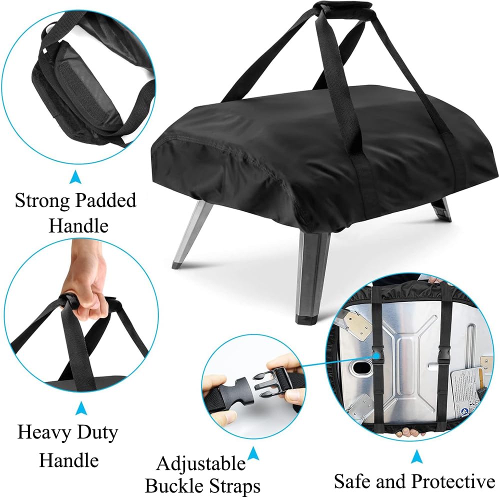 Funda protectora impermeable para horno de pizza con asa, tela Oxford a prueba de polvo, compatible con hornos de pizza Koda 16