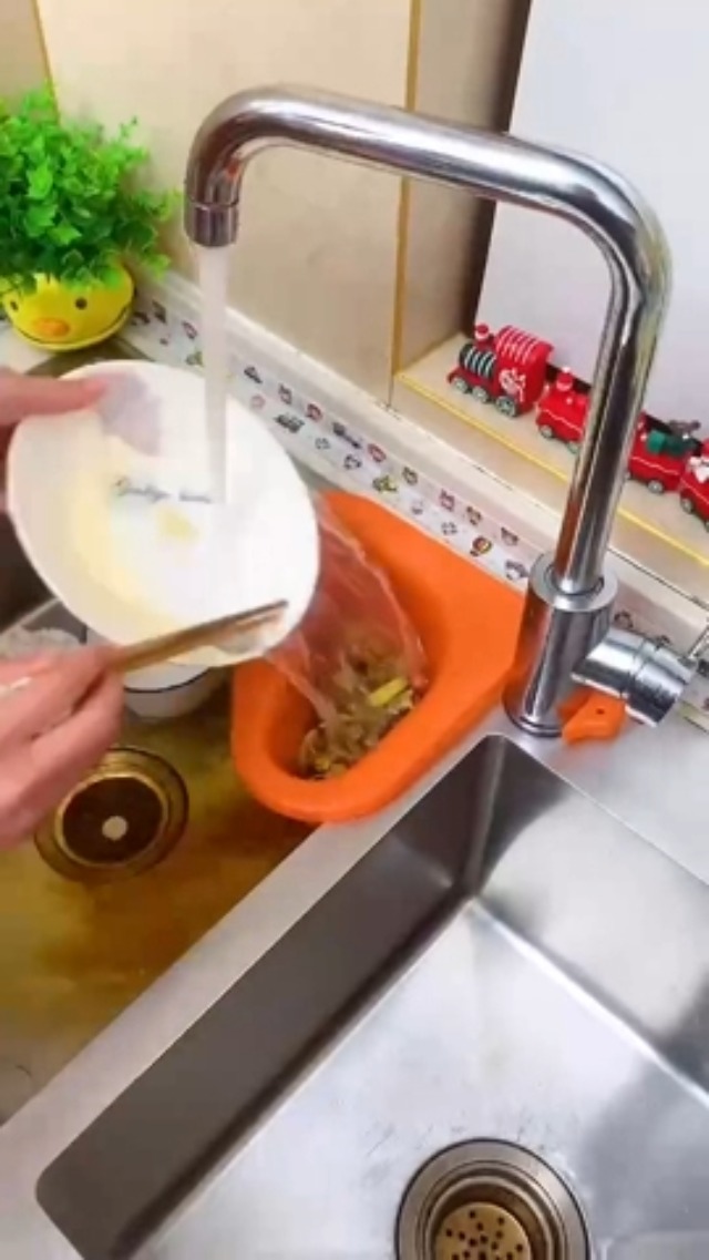 Colador Triangular para Cocina Azul miniatura 6