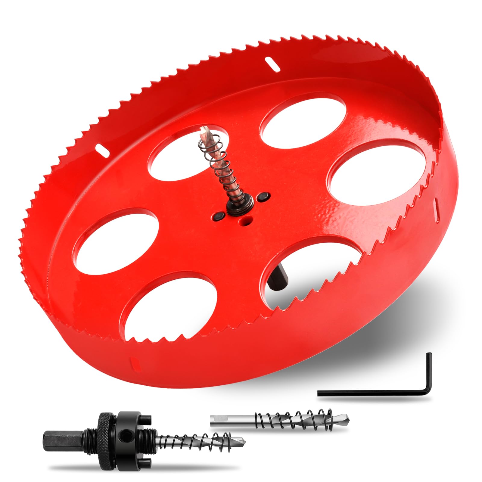 YEUTTYX 8.8" Bi-Metal Hole Saw with Arbor - Buy Online -14 YEUTTYX 8.8" Bi-Metal Hole Saw with Arbor - Buy Online -14