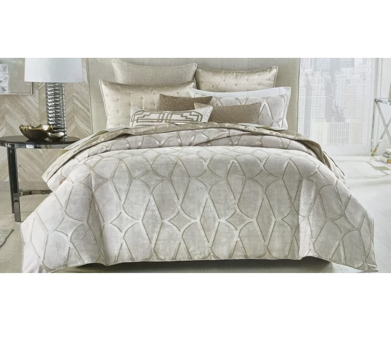 Hudson Park Connettiva King Duvet Cover 