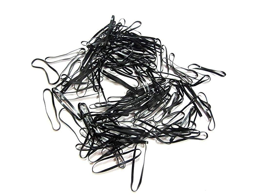 HP HIGH PROFILE Rubber Band Soft & Smooth Basic Everyday Wear Thin Elastics Stretchy Hair Tie Ponytail holder Black, Med, for Women/Girls (Pack of 150) (B08GQ3H2K1) Amazon Price History, Amazon Price Tracker