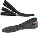 Krzique Height Increase Insoles, Adjustable 3-Layer Heel Lift Orthotic Insoles for Men and Women | Comfortable, Breathable Elevator Insoles Boost Height - 1 Pair gallery image