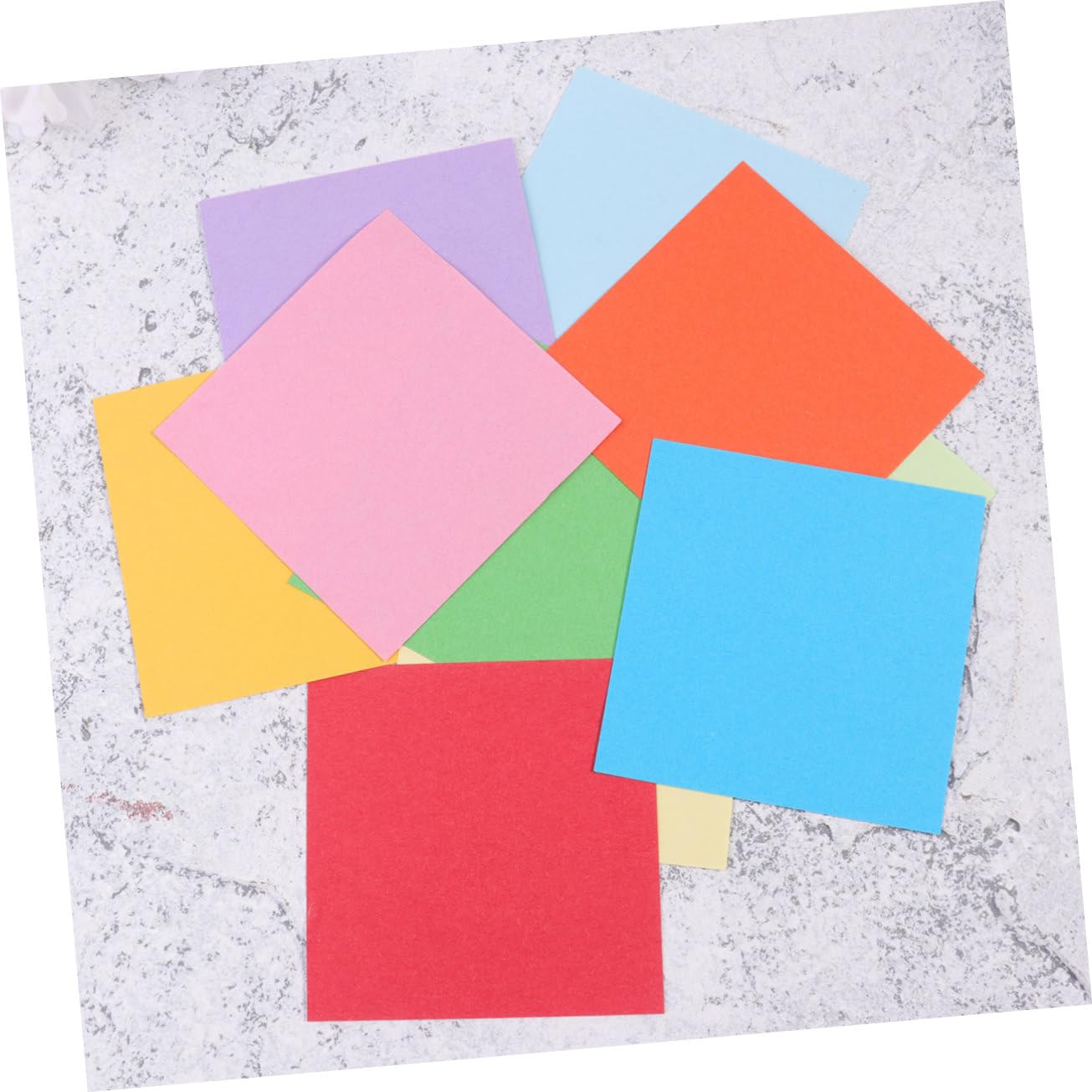 Anneome Stück Quadratisches Origamipapier für Kinder und Erwachsene zum Basteln und Dekorieren Doppelseitiges Buntes Papier zum Papiere Falten und Selbstgemacht Handwerk