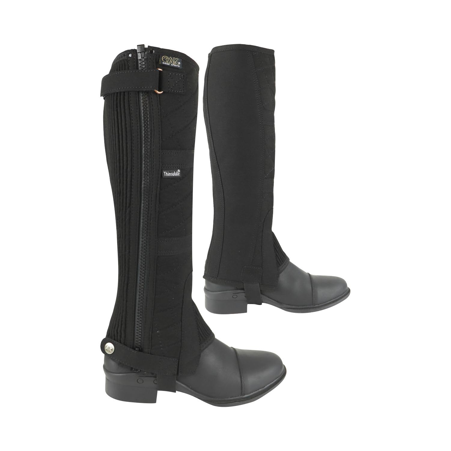 AK New Lavable Winter Warmax Equestrian Equitation Demi Chaps Horse Riding Half Chaps AKRS-2146
