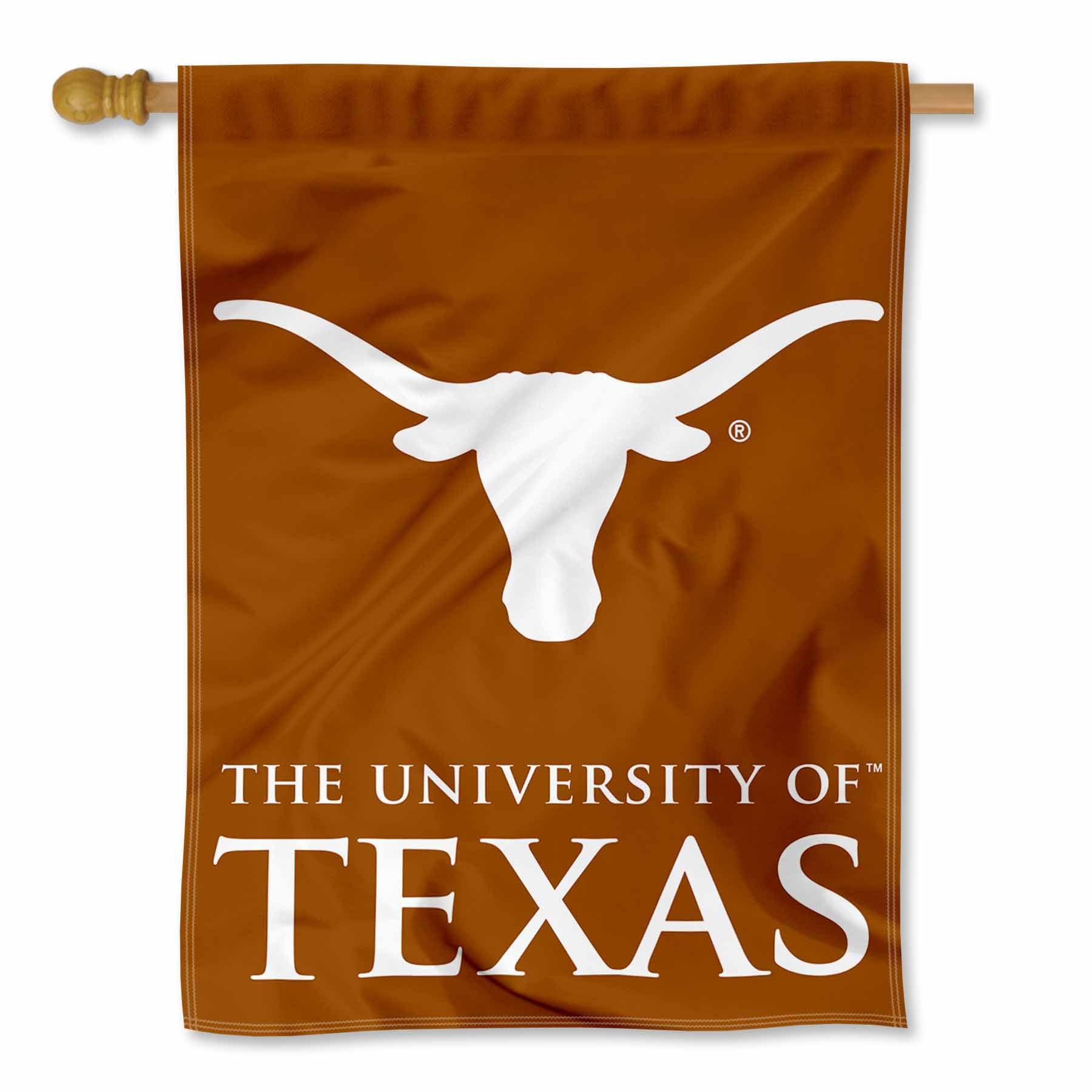 University Of Texas UT Longhorns House Flag – Show Your Team Spirit - View #2