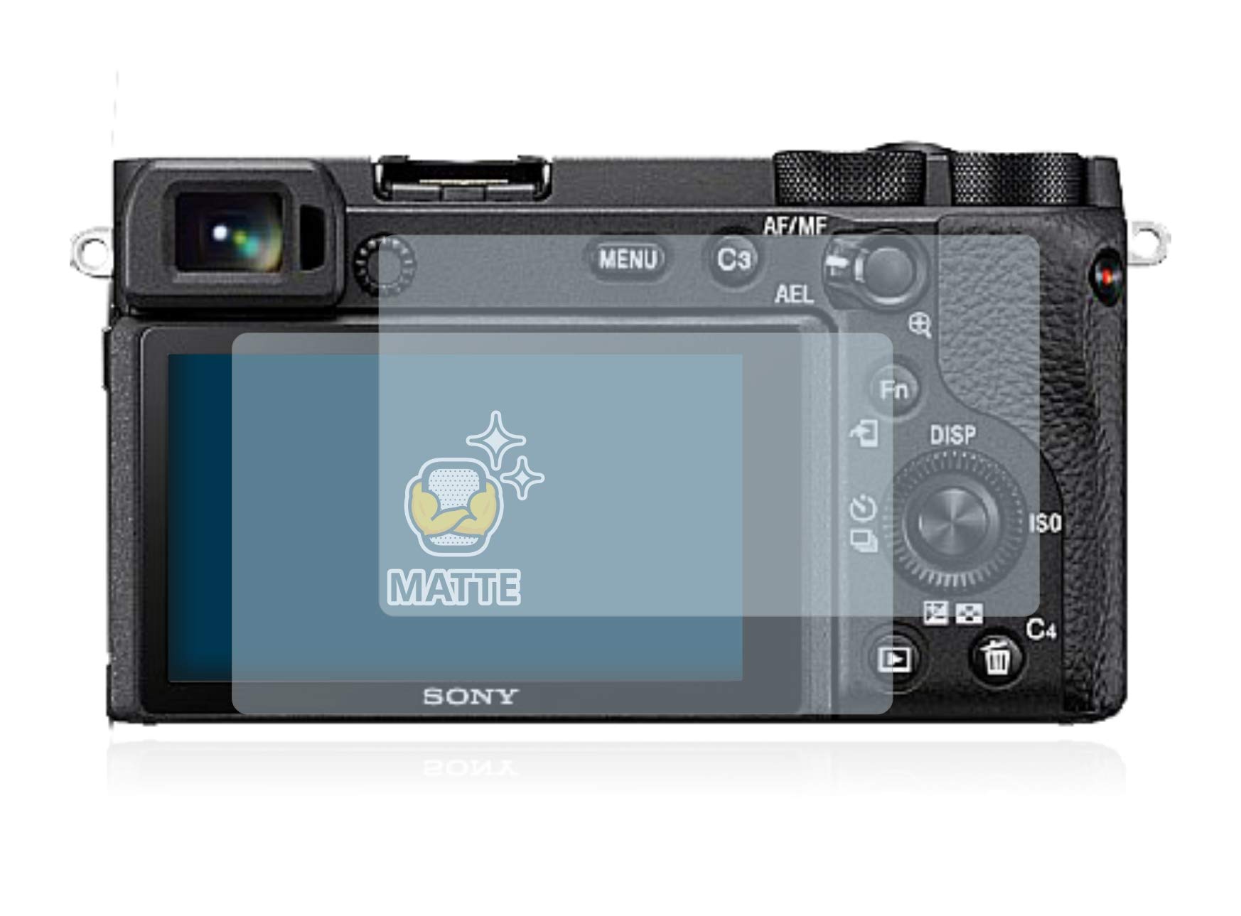 Brotect Pellicola Protettiva Opaca Antiriflesso Per Sony Alpha 6100 / 6100A – 2 Pezzi, Made In Germany - 3