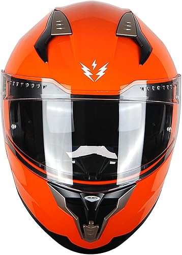 Miniatura 8 de 1Storm Casco modular de cara completa para motocicleta, DOT para adultos, para motocicleta de calle, abatible, doble visera, escudo interior contra
