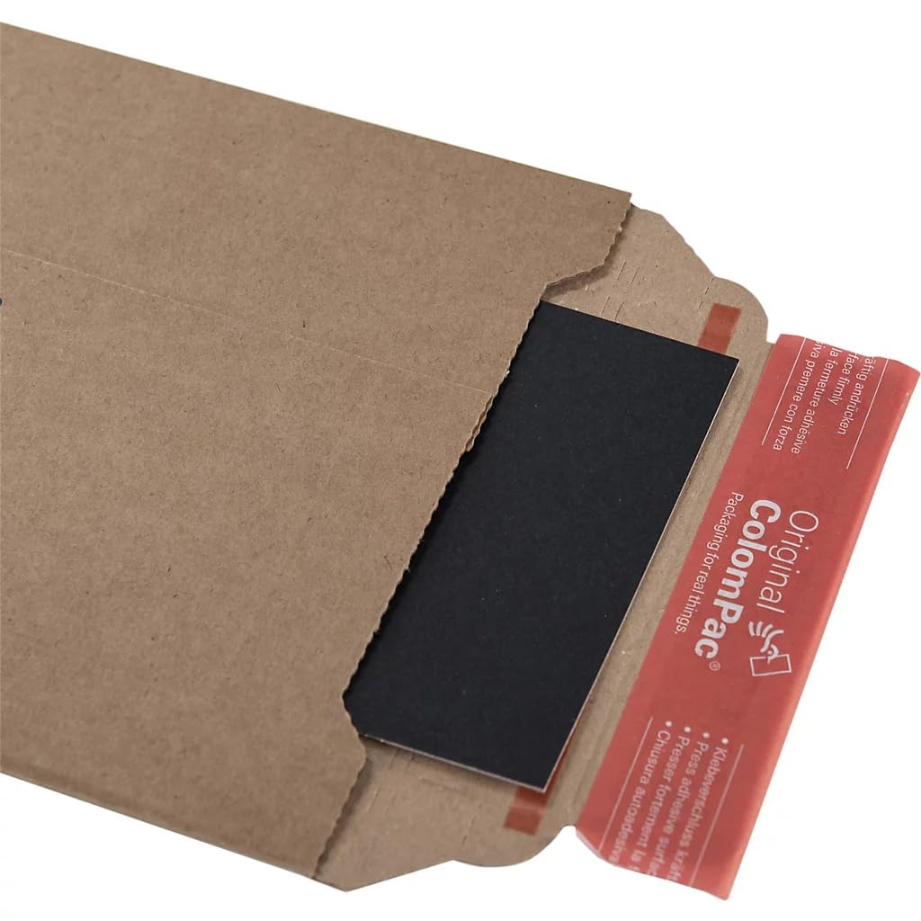 Colompac rigide enveloppe (lot de 100) 185mm x 270mm x 50mm marron